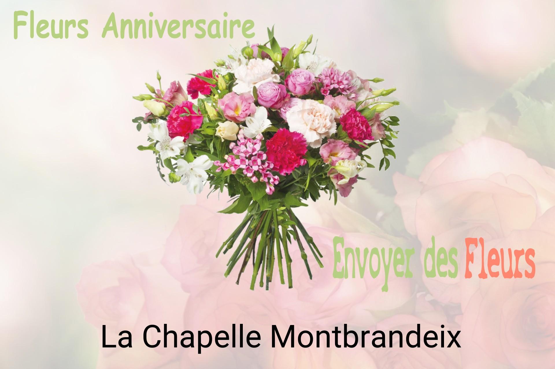 Bouquet de fleurs d’anniversaire livré à La Chapelle-Montbrandeix