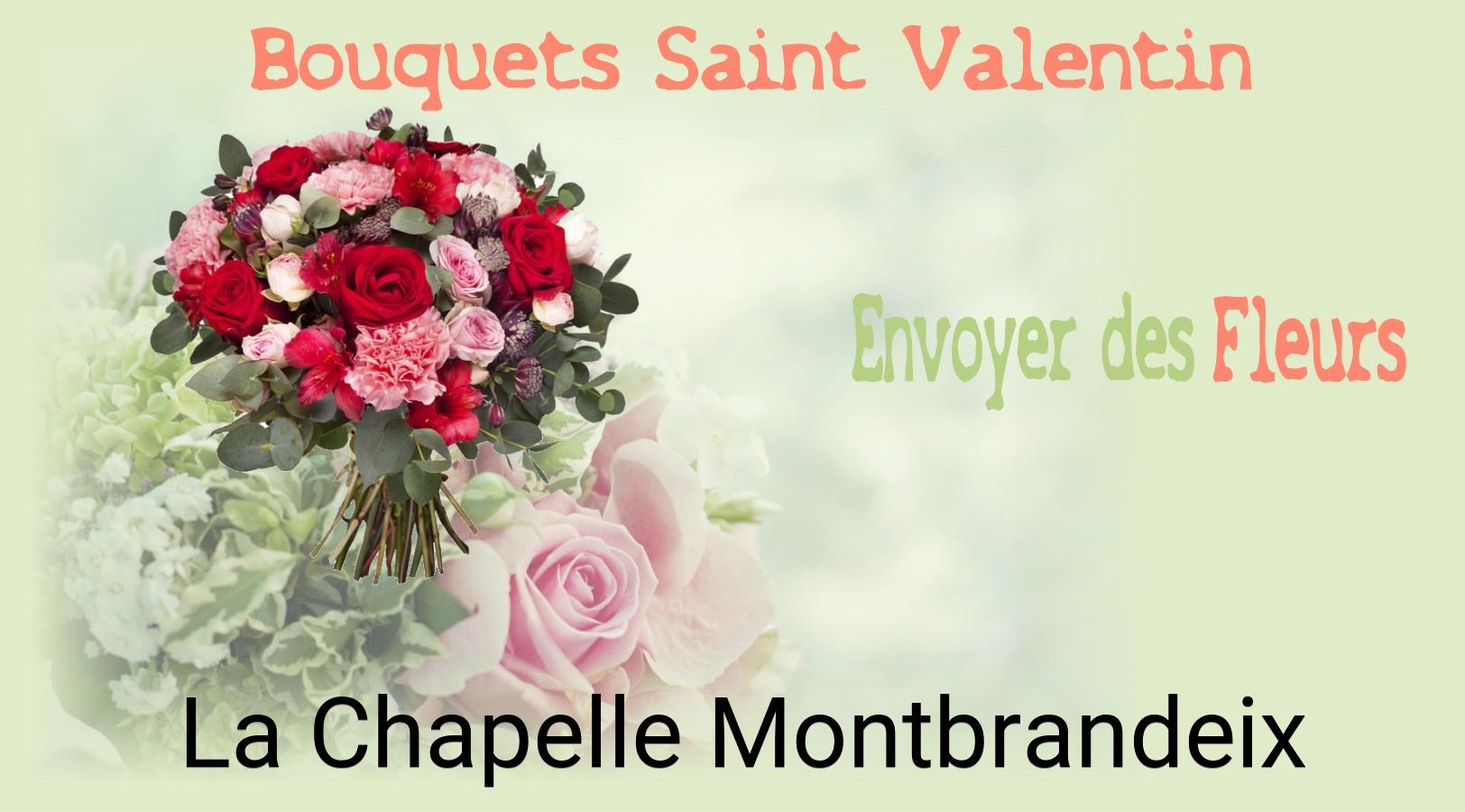 Roses de Saint-Valentin livrées à La Chapelle-Montbrandeix